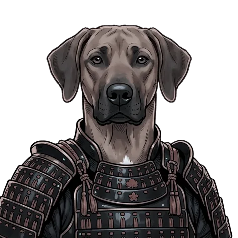 Ronin in platinum armor